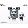 Star Wars - Leia, Luke, Han Solo, C-3PO, R2-D2, Dark Vador, Stormtrooper ou Boba Fett, Cosbi