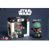 Star Wars - Leia, Luke, Han Solo, C-3PO, R2-D2, Dark Vador, Stormtrooper ou Boba Fett, Cosbi