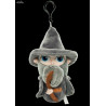 Le Seigneur des Anneaux - Porte-clés sac Peluche Gollum ou Gandalf, Carry-cature