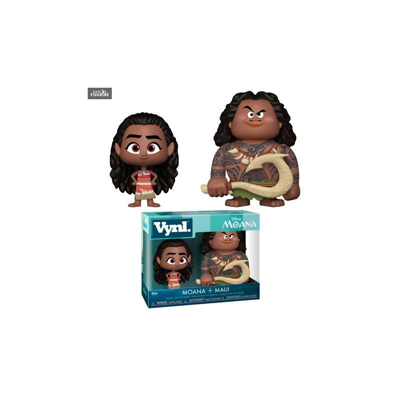 Disney 2 figures pack - Moana and Maui, Vynl
