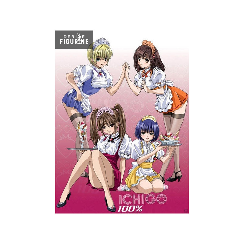 Poster Ichigo 100% - Girls Maid Collection