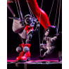 DC Comics - Harley Quinn figure by Emanuela Lupacchino, Red, White & Black