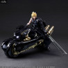 Final Fantasy VII Advent Children - Figurine Cloud Strife & Fenrir, Play Arts Kai