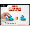 Disney, Lilo & Stitch - Pack 6 figures Stitch, Pull Back Car