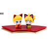 Naruto - Pack 2 figurines au choix Naruto/Sasuke ou Naruto/Boruto, Petit Chara Land