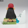 One Piece - Figurine Monkey D. Luffy & Shanks, WCF Log Stories