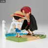 One Piece - Figurine Monkey D. Luffy & Shanks, WCF Log Stories