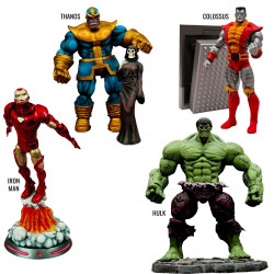 Marvel - Hulk, Iron Man,...