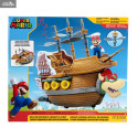 Nintendo Super Mario - Figure Deluxe Aeronave Bowser, playset Deluxe