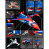 Gatchaman (La bataille des planètes) - Réplique du vaisseau God Phoenix