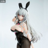 Haori Io Illustration - Figurine White-haired Bunny