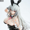 Haori Io Illustration - Figurine White-haired Bunny