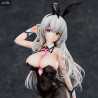 Haori Io Illustration - Figurine White-haired Bunny