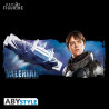 Valerian messenger bag - Spaceship and Valerian
