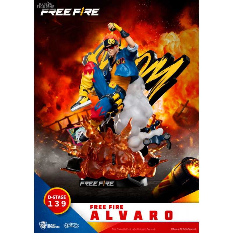 Free Fire - Figure Alvaro,...