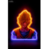 Dragon Ball - Lampe Murale LED Super Saiyen Goku, Blue, Dragon Ball ou Shenron