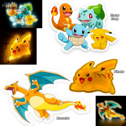 Pokémon - Lampe Murale LED...