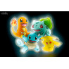 Pokémon - Wall Lamp LED Starter Group, Dracaufeu or Pikachu
