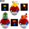 Pokemon - Bulbasaur, Charmander or Pikachu Sleeping Bright Alarm Clock