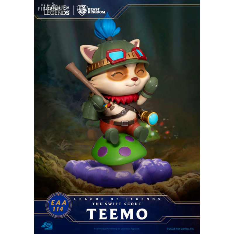 Figure Teemo, The Swift Scout Egg Attack - League of Legends