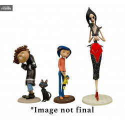 Coraline - Pack 4 figurines...