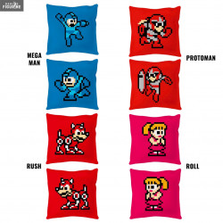 Coussin Mega Man 8-Bit au...
