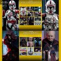 PRÉCOMMANDE - Star Wars: The Clone Wars - Figurine Clone Commander Fox ou Dark Sidious