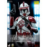 Star Wars: The Clone Wars - Figurine Clone Commander Fox ou Dark Sidious