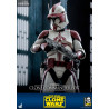 Star Wars: The Clone Wars - Figurine Clone Commander Fox ou Dark Sidious