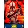 Star Wars: The Clone Wars - Figurine Clone Commander Fox ou Dark Sidious
