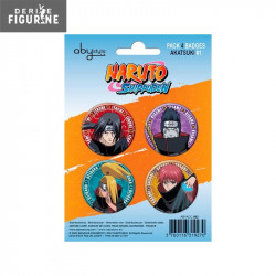 Naruto Shippuden badges -...