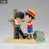 One Piece - Monkey D. Luffy & Zoro figure, WCF Log Stories