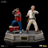 Back to the Future Part - Doc Brown, Marty McFly, DeLorean or Pack figure, Art Scale