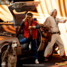 Back to the Future Part - Doc Brown, Marty McFly, DeLorean or Pack figure, Art Scale
