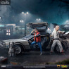 Back to the Future Part - Doc Brown, Marty McFly, DeLorean or Pack figure, Art Scale