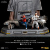 Back to the Future Part - Doc Brown, Marty McFly, DeLorean or Pack figure, Art Scale
