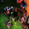 Marvel - Figurine Spider-Man ou Venom, Regular ou Deluxe, Art Scale
