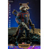 Marvel, Guardians of the Galaxy Vol. 3 - Pack 2 figures Rocket & Cosmo, Movie Masterpiece