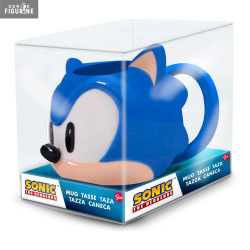 Sonic the Hedgehog 3D mug