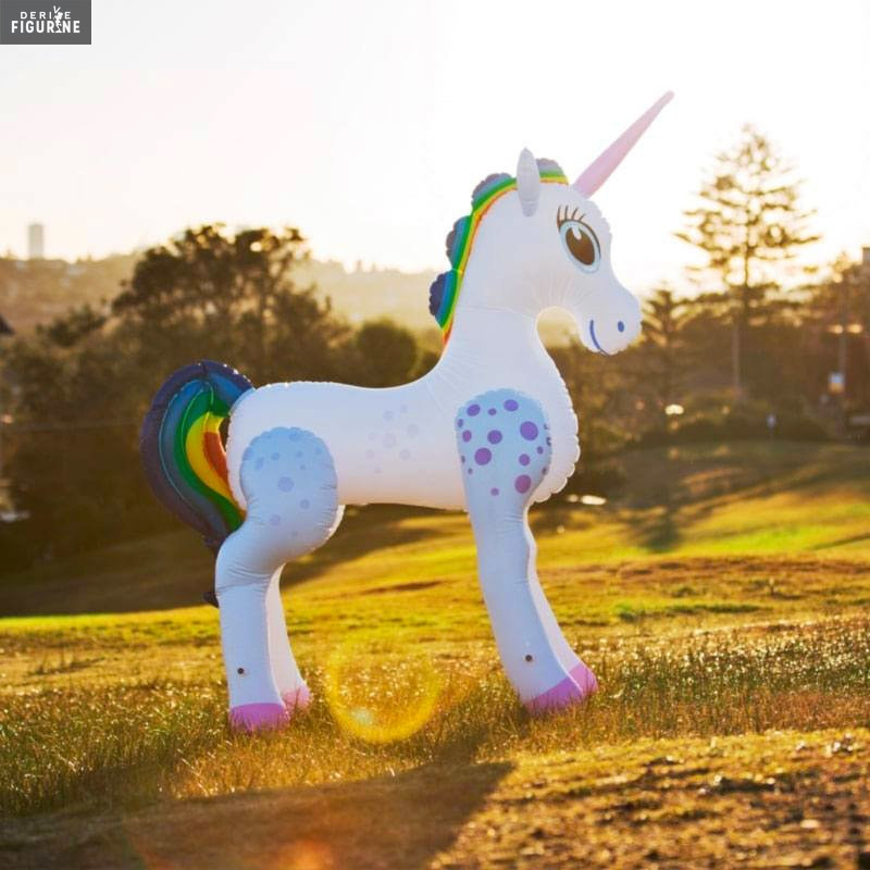 Inflatable unicorn, LifeSize The Monster Factory