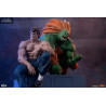 Street Fighter - Blanka & Fei Long figure