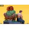 Street Fighter - Blanka & Fei Long figure
