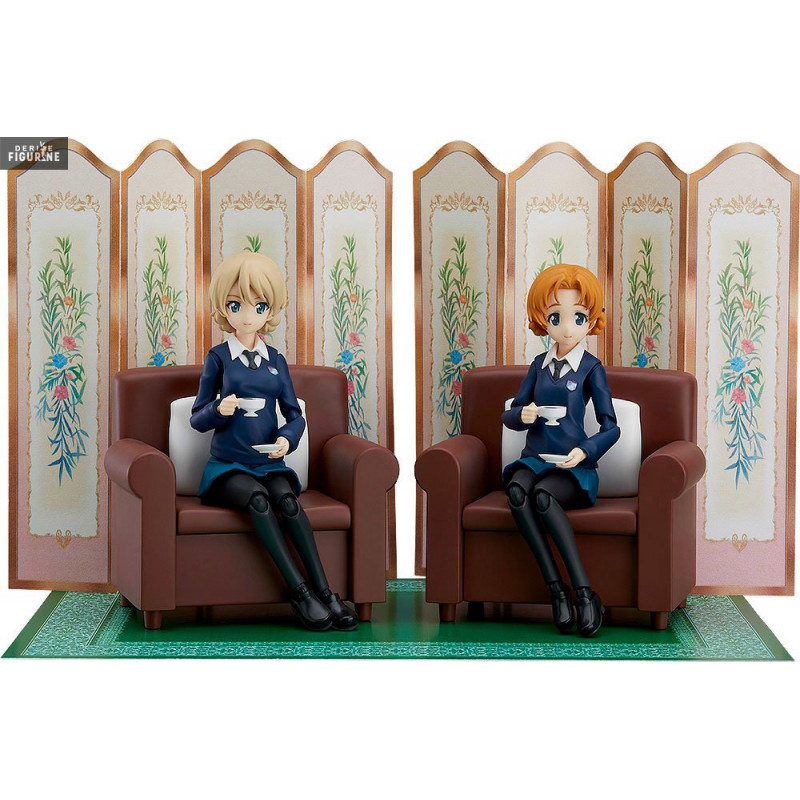 Girls und Panzer das Finale - Pack 2 figures Darjeeling & Orange Pekoe, Figma