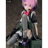 Re:Zero Starting Life in Another World - Figurine Rem ou Ram, Military