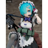 Re:Zero Starting Life in Another World - Figurine Rem ou Ram, Military