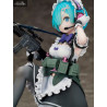 Re:Zero Starting Life in Another World - Figurine Rem ou Ram, Military
