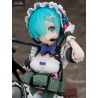 Re:Zero Starting Life in Another World - Figurine Rem ou Ram, Military