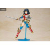 DC Comics - Wonder Woman Fumikane Shimada figure Another Color, Plastic Model Kit Cross Frame Girl