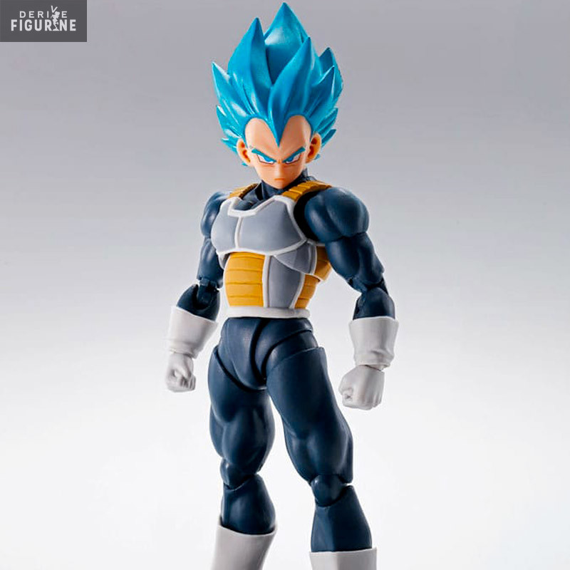 Dragon Ball Super - Figurine Vegeta Super Saiyan Blue (15th Anniversary), S.H. Figuarts