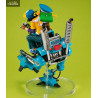 Dragon Ball Z - Figure Son Goku & Son Gohan & Robot with two legs, Desktop Real McCoy EX diorama